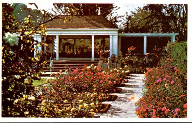 Oregon Portland Lambert Gardens Sunken Rose Court