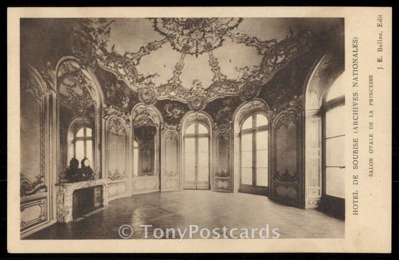 Hotel de Soubise (Archives Nationales) - Salon Ovale De La Princesse
