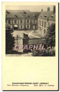 Old Postcard Folklore Wine Vintage Perrier-Jou?t Epernay Our office & # 39Epe...