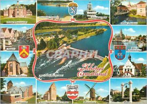 Postcard Modern Schones Emsland Lingen