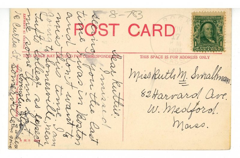 MA - Middleboro. School Street School