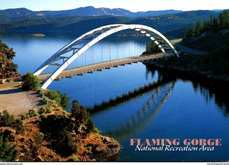 Utah Flaming Gorge National Recreation Area Cart Creek Bridge