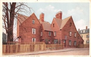 The House of Seven Gables in Salem, Massachusetts