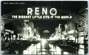 M-4045 Reno The Biggest Little City In The World Reno's Famous Arch Nevada
