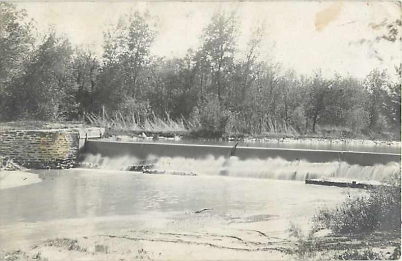 RPPC of a Small Dam at Alexandria? Nebraska NE 1908