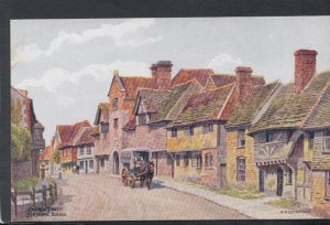 Sussex Postcard - Church Street, Steyning, A.R.Quinton SW1278