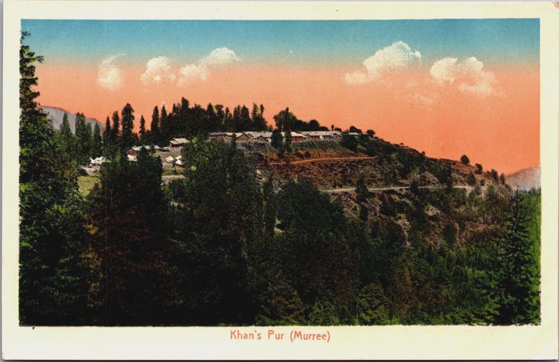 Pakistan Murree Khan's Pur Vintage Postcard C079