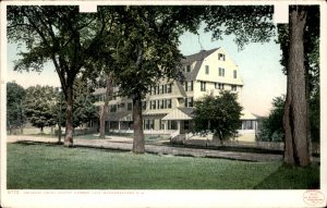 Winnipesaukee NH Centre Harbor Lake Colonial Hotel c1900-20s Vintage Postcard