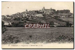 Postcard Old Vezelay Vue Generale