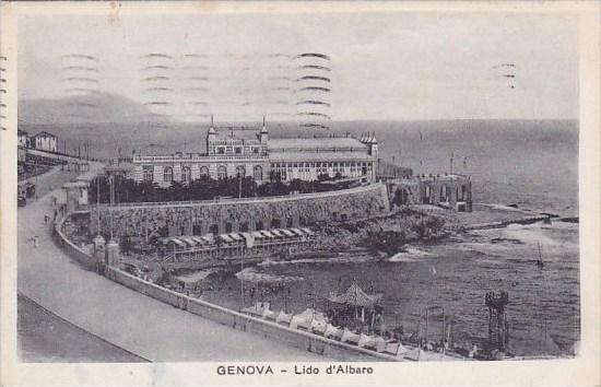 Italy Liguria Genova Lido D Albaro 1925