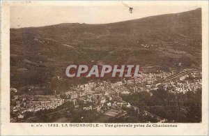 Old Postcard La Bourboule General view taken Charlannes