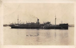 S.S. Ballarat Twin Screw Steamer, Real Photo S.S. Ballarat, P & O Steamship C...