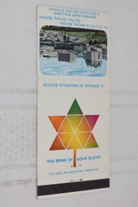 City View Winnipeg The Bank of Nova Scotia 30 Strike Matchbook Cover