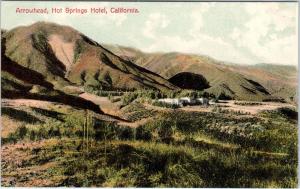ARROWHEAD, CA California   HOT SPRINGS HOTEL   c1907  Newman   Postcard