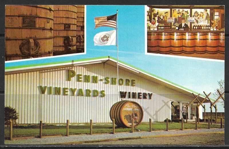 Pennsylvania, North East - Penn-Shore Vineyard Inc - [PA-216]