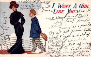 I want a Girl Like You Comic