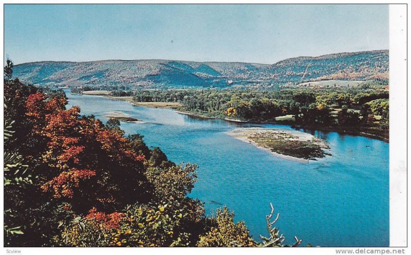 A Picturesque View Looking West From Morrissey Rock, Near Campbellton, New Br...