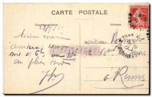 Paris - 1 - Clock Courthouse Old Postcard