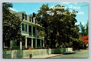 Audubon House View from Street in KEY WEST Florida Vintage Postcard 0822