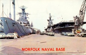 Virginia Norfolk Naval Base The World's Largest Naval Base 1980