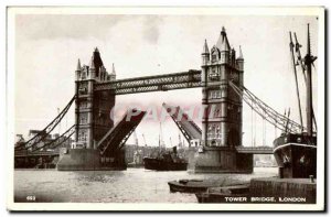 Old Postcard Tower Bridge London