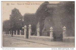 Ruines de l'Abbaye de St. Bavon, Gand, East Flanders, Belgium 1900-10s