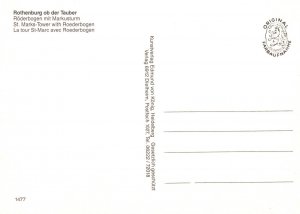 St Mark's Tower,Rothenbuerg,Germany