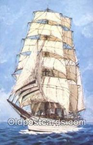 Three Masted Bark Training Ship Mircea, Romania Sailboat Unused 