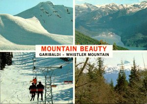 Canada British Columbia Garibaldi Whistler Mountain Multi View