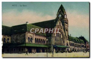 Old Postcard Metz Train