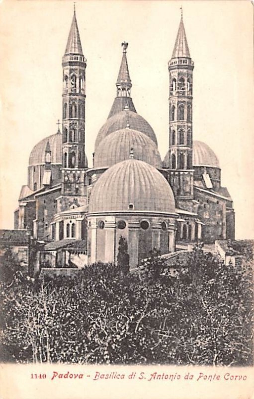 Padova Basilica di S Antonio Italy Unused 