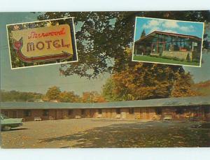 Unused Pre-1980 SHERWOOD MOTEL Wellsboro Pennsylvania PA u6990@