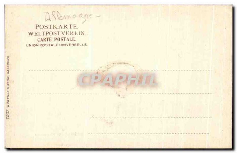 Old Postcard Munchen Karlsplatz