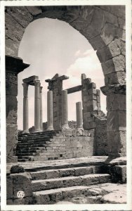 Algeria Djemila Temple de Venus Genetrix vu de la Grande Rue RPPC 07.04