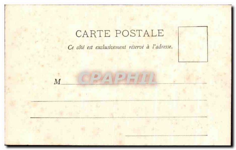 Old Postcard Oyron Chateau wing called Francois 1er