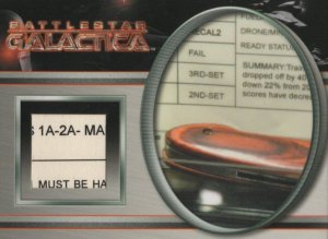 Battlestar Galactica Real TV Sci Fi Series Used Prop Razor Episode