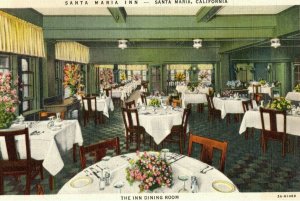 Lot of 2 C.1910 Santa Maria Inn, Santa Maria, Calif. Vintage Postcard P120