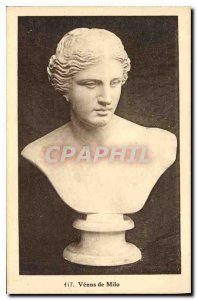 Old Postcard Venus de Milo