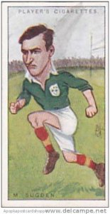 Players Vintage Cigarette Card Footballers Caricatures RIP 1926 No 46 M Sugden