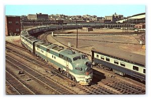 Missouri Pacific The Colorado Eagle St. Louis MO Station Postcard Railroad Train