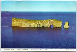 Postcard - Famous Percé Rock - Percé, Canada