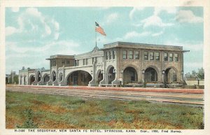 1920s Syracuse New York Sequoyah Santa Fe Hotel Fred Harvey Postcard 25-11105