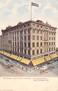 Stewart and Co's Bldg Baltimore, Maryland MD Postcards