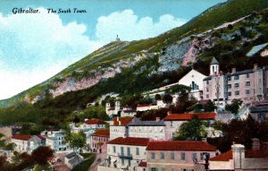 Gibraltar The South Town Vintage Postcard 09.82