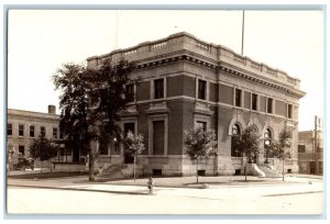 c1940's Post Office Building Mitchell South Dakota SD RPPC Photo Postcard