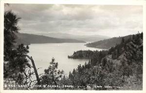 c1950 RPPC; B-423 Lake Coeur d'Alene ID Leo's Studio Kootenai County Unposted