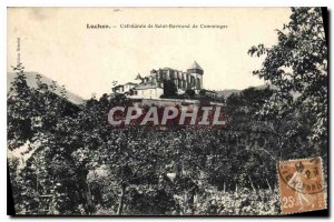 Postcard Luchon Old Cathedral of Saint Bertrand de Comminges
