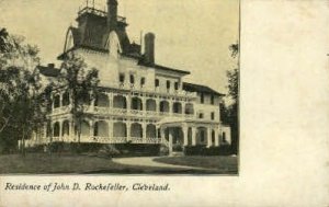 Residence of John D. Rockefeller - Cleveland, Ohio