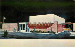Postcard 1960s Oklahoma Alva State Bank Moore roadside 22-13098 