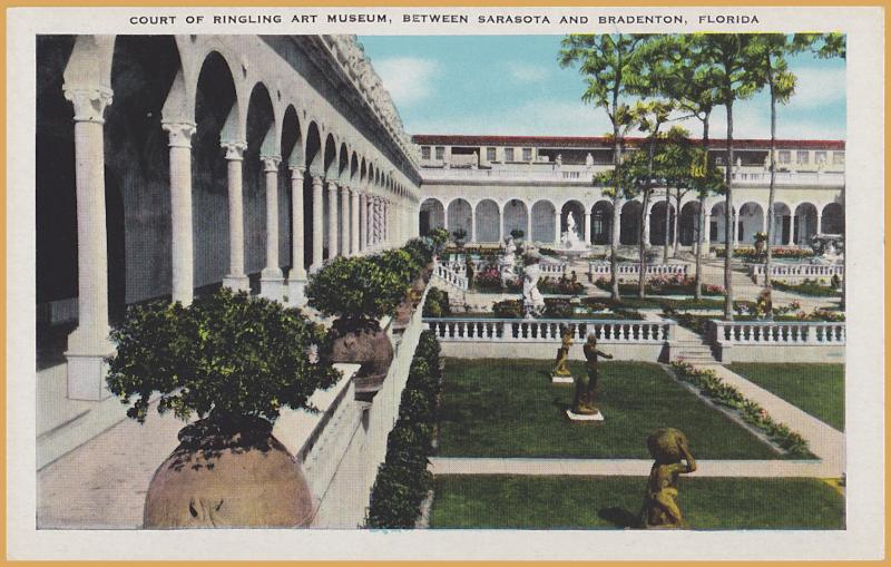 Sarasota, Florida - Court of Ringling Art Museum 